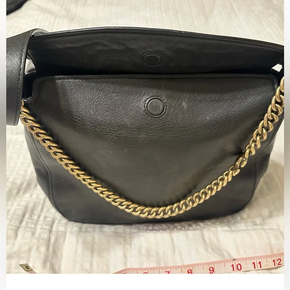 Black Coach Leather Crossover Bag - Picture 2 of 12